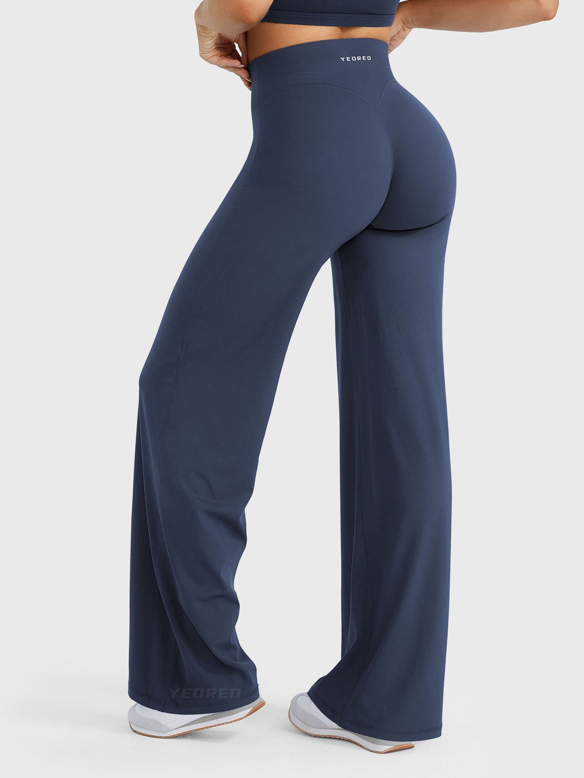 Leggings Emilliy dritti a vita alta 33″