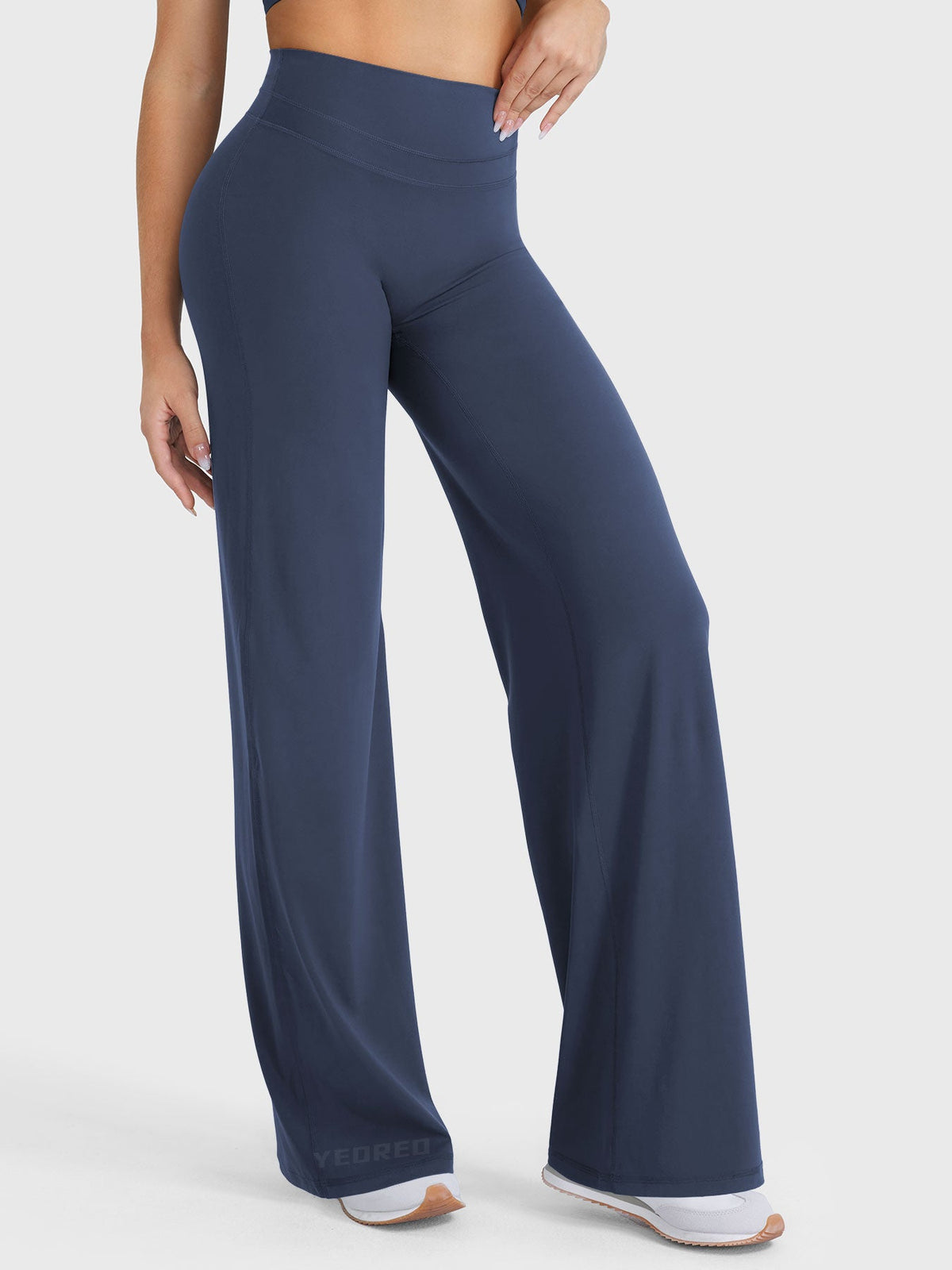 Leggings Emilliy dritti a vita alta 33″