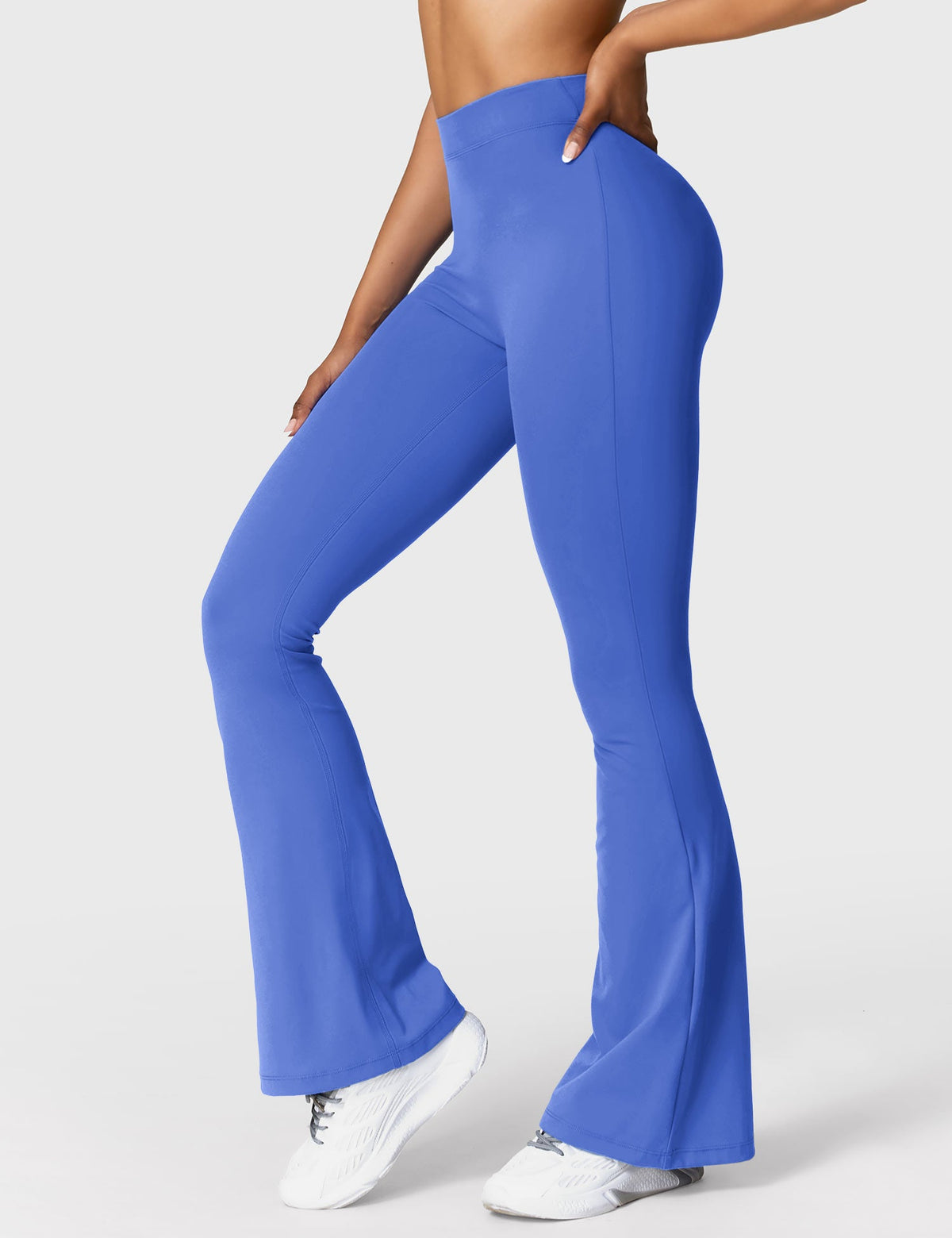 Leggings Daze flare con schiena a V