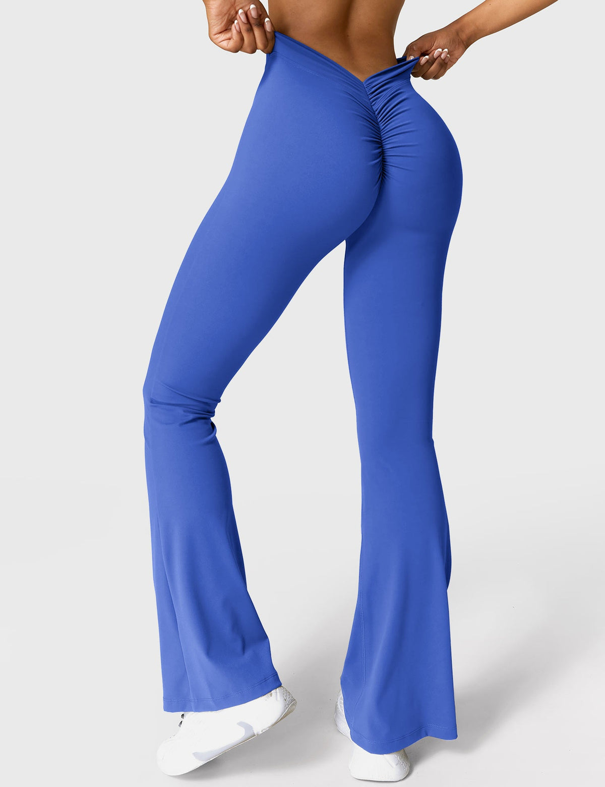 Leggings Daze flare con schiena a V