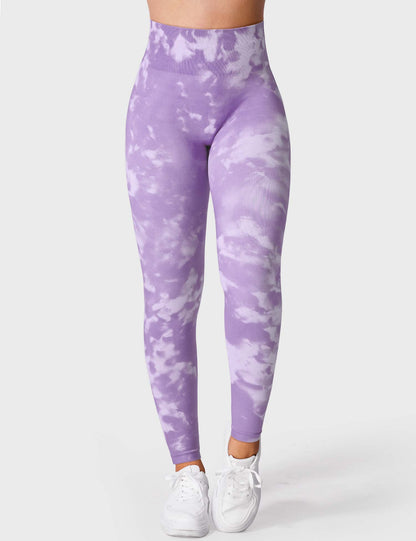 Leggings e shorts Jada senza cuciture stampati