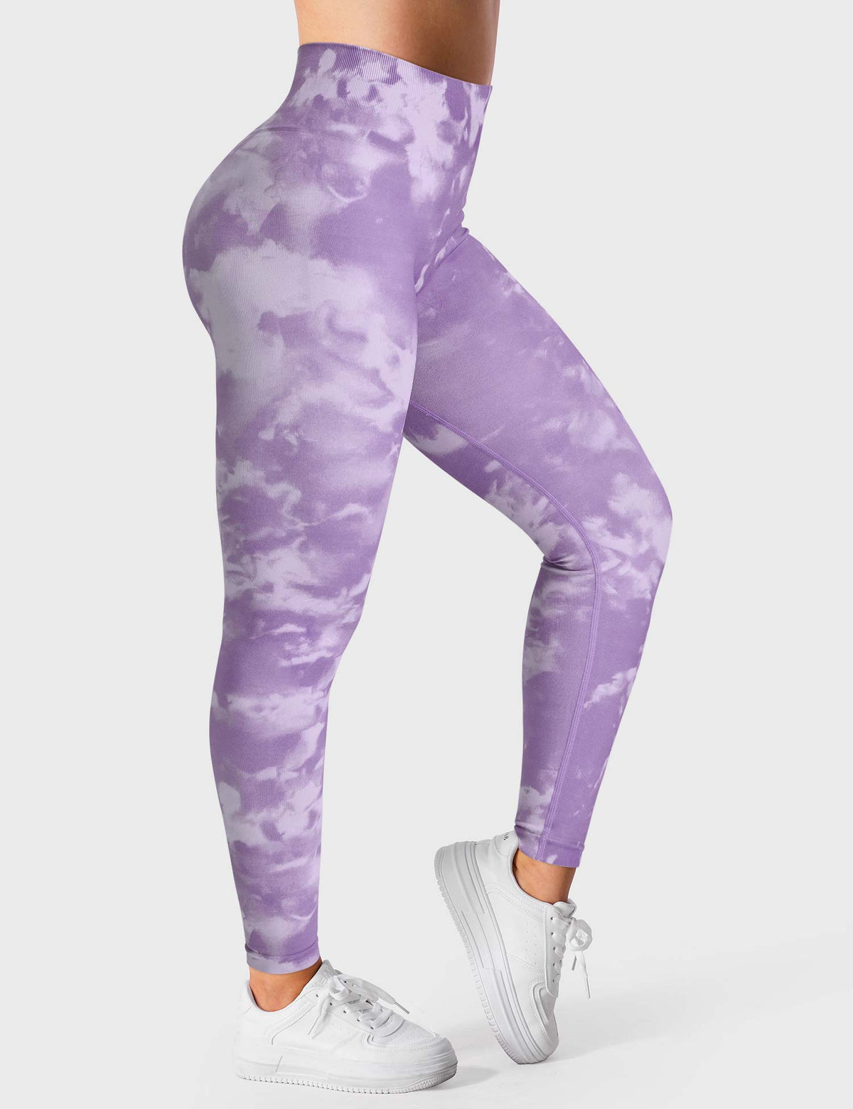 Leggings e shorts Jada senza cuciture stampati