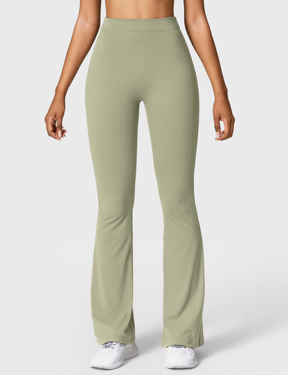 Leggings Daze flare con schiena a V