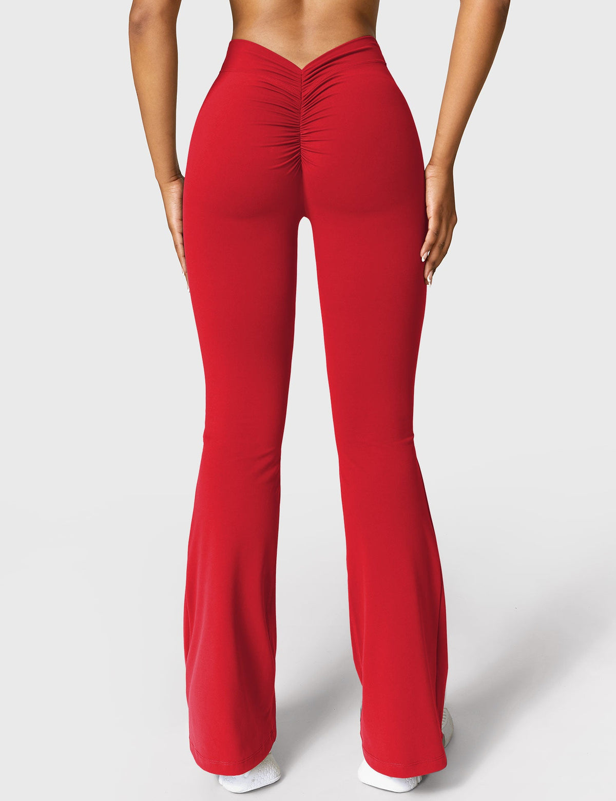 Leggings Daze flare con schiena a V