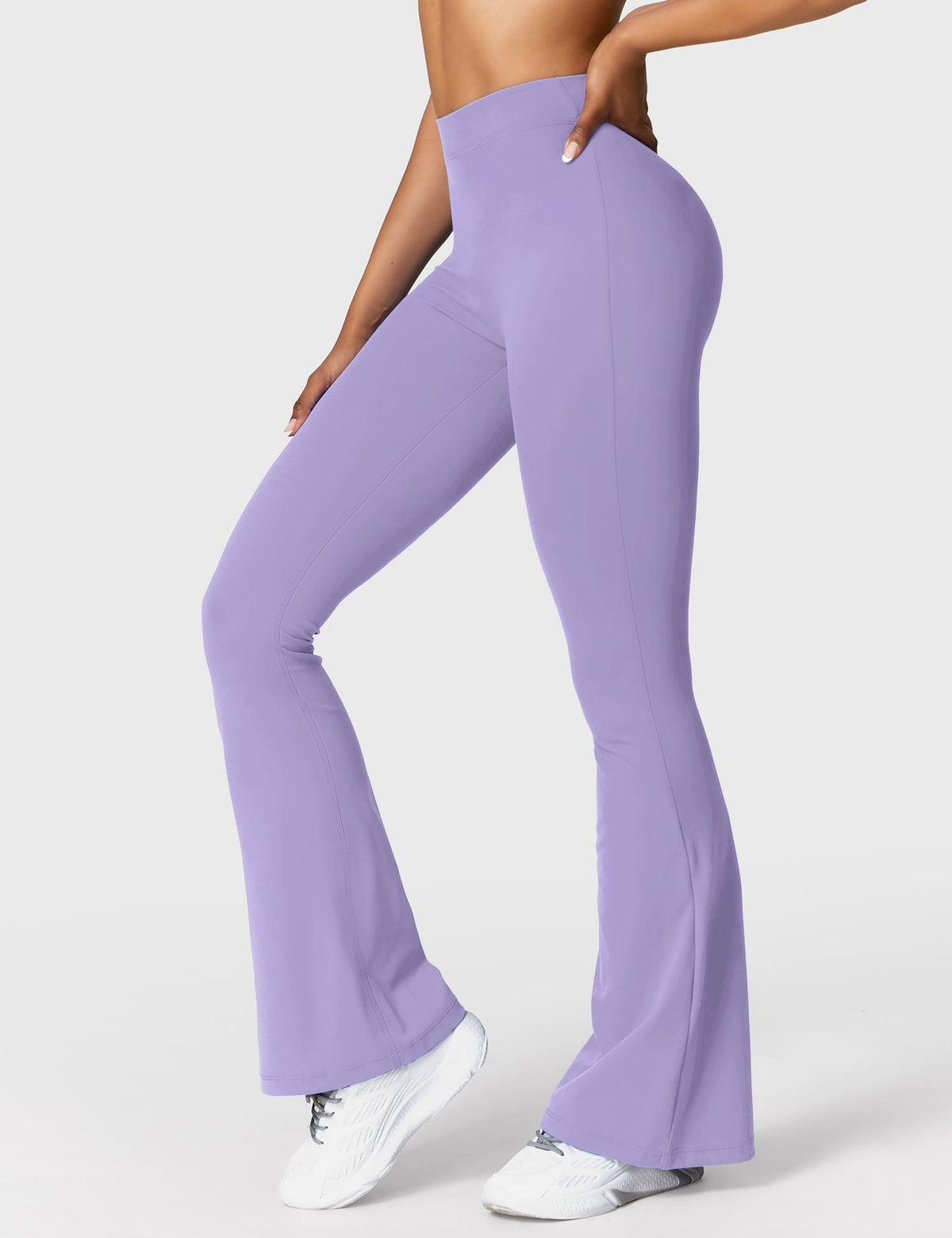 Leggings Daze flare con schiena a V
