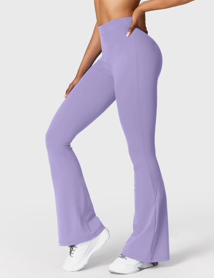 Leggings Daze flare con schiena a V