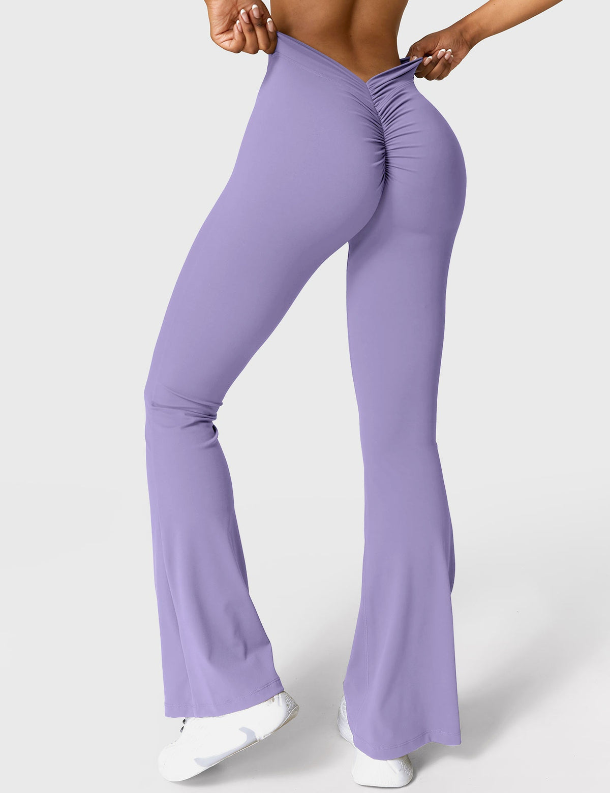 Leggings Daze flare con schiena a V