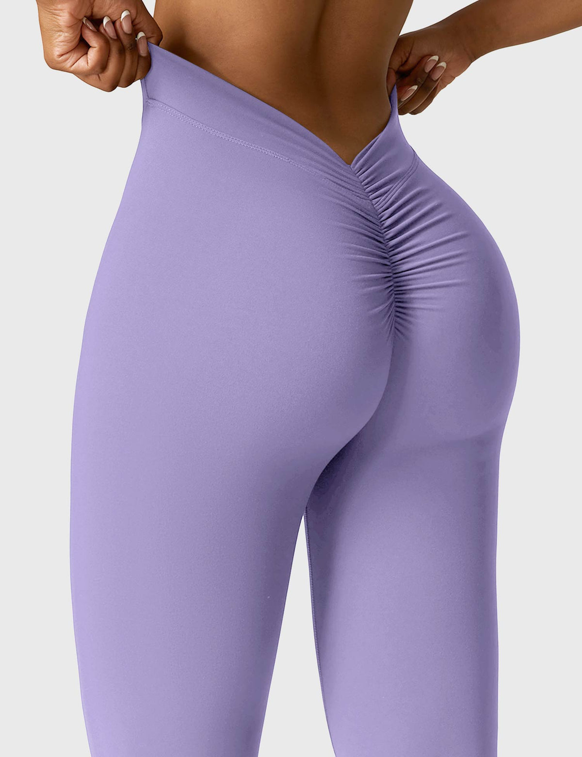 Leggings Daze flare con schiena a V