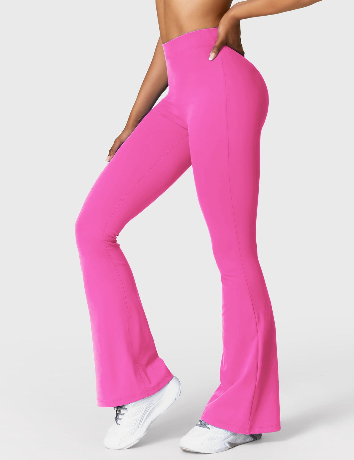 Leggings Daze flare con schiena a V