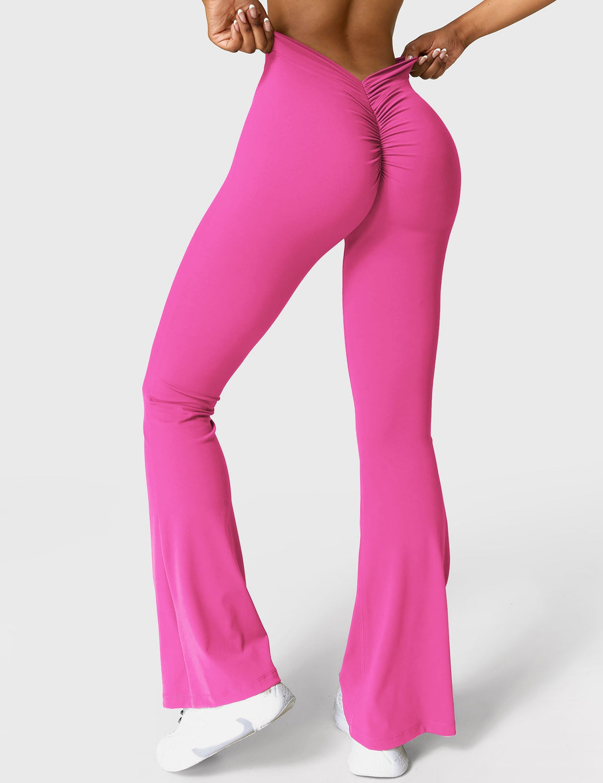 Leggings Daze flare con schiena a V