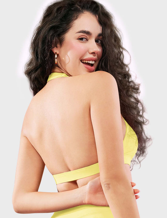 Yeoreo Roxanie Halter Sports Bra
