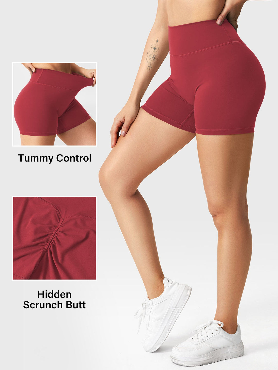 Yeoreo Craze 4.5" Scrunch Shorts