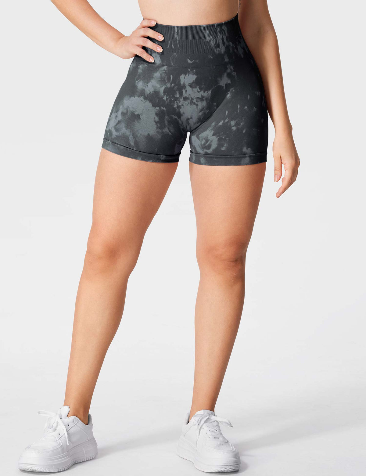 Leggings e shorts Jada senza cuciture stampati