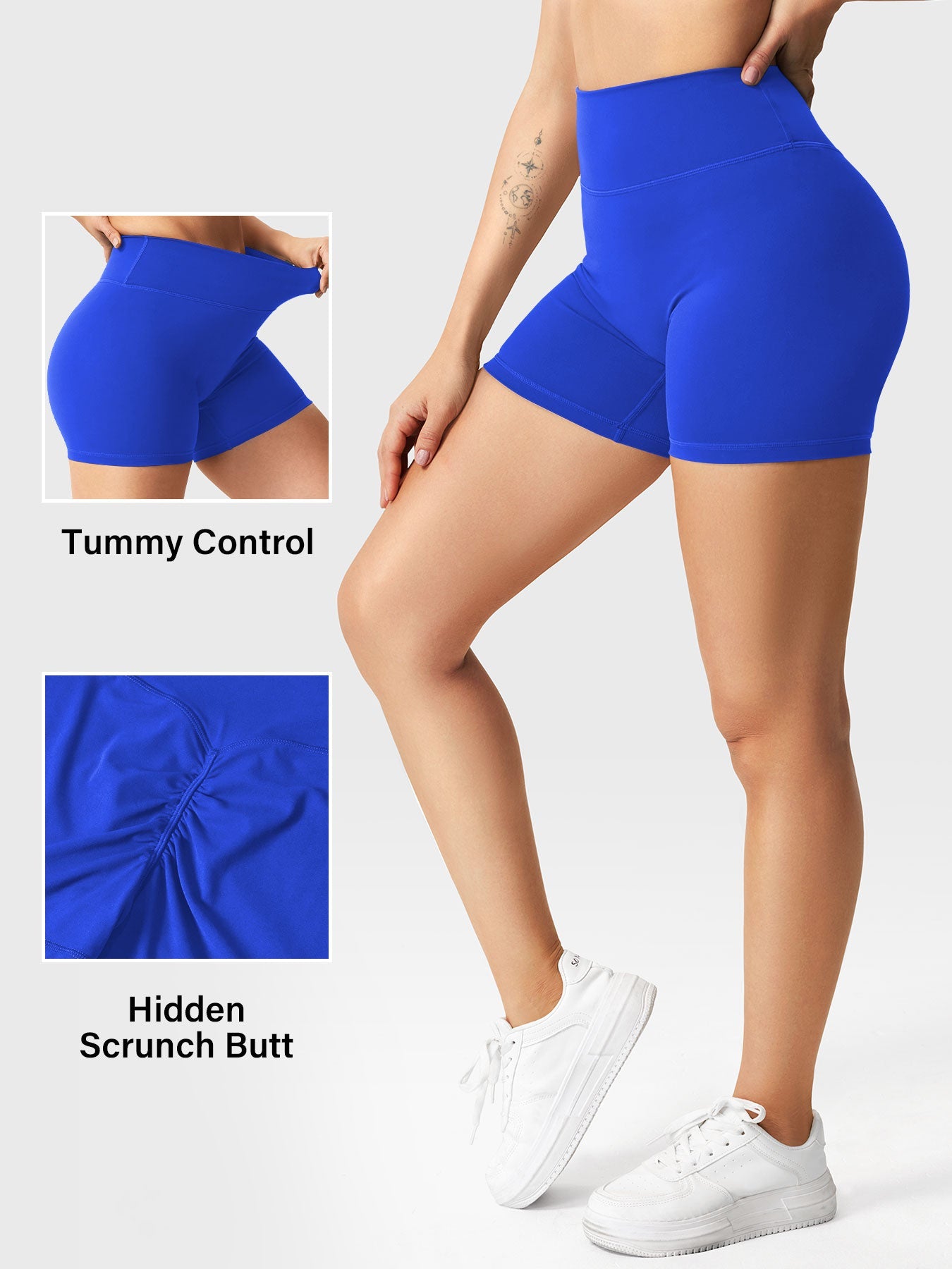 Yeoreo Craze 4.5" Scrunch Shorts