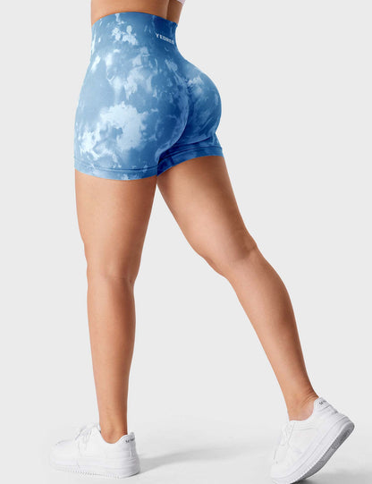 Leggings e shorts Jada senza cuciture stampati