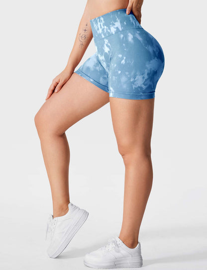 Leggings e shorts Jada senza cuciture stampati