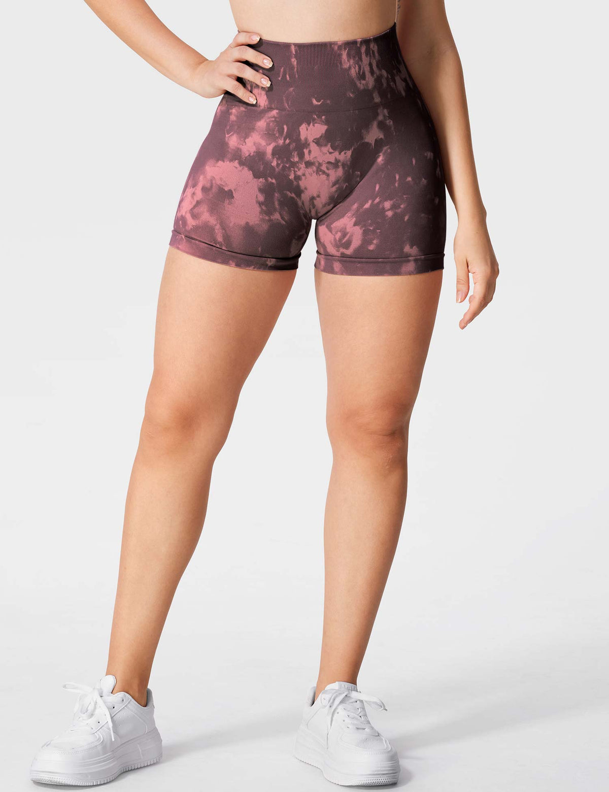 Leggings e shorts Jada senza cuciture stampati