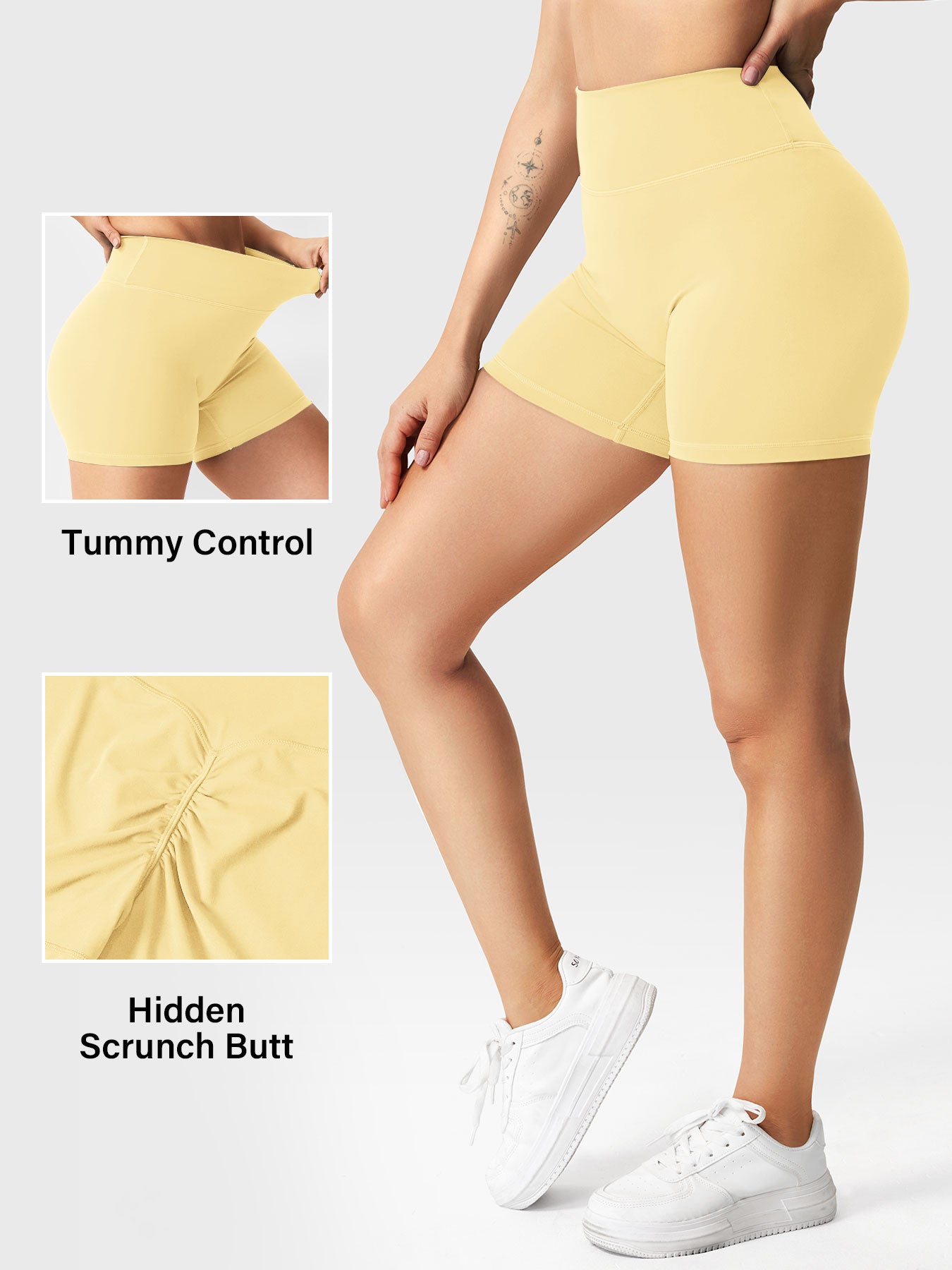 Yeoreo Craze 4.5" Scrunch Shorts