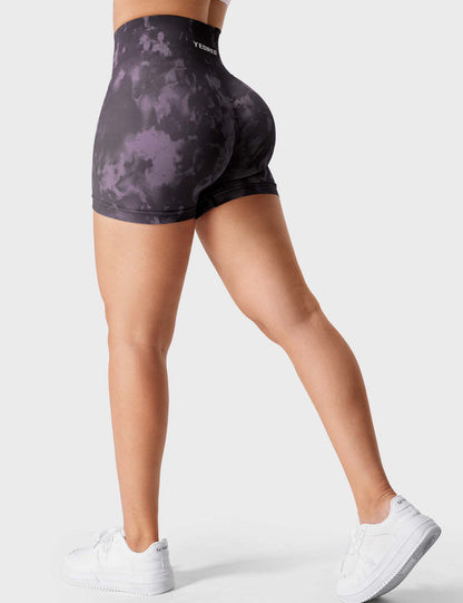 Leggings e shorts Jada senza cuciture stampati