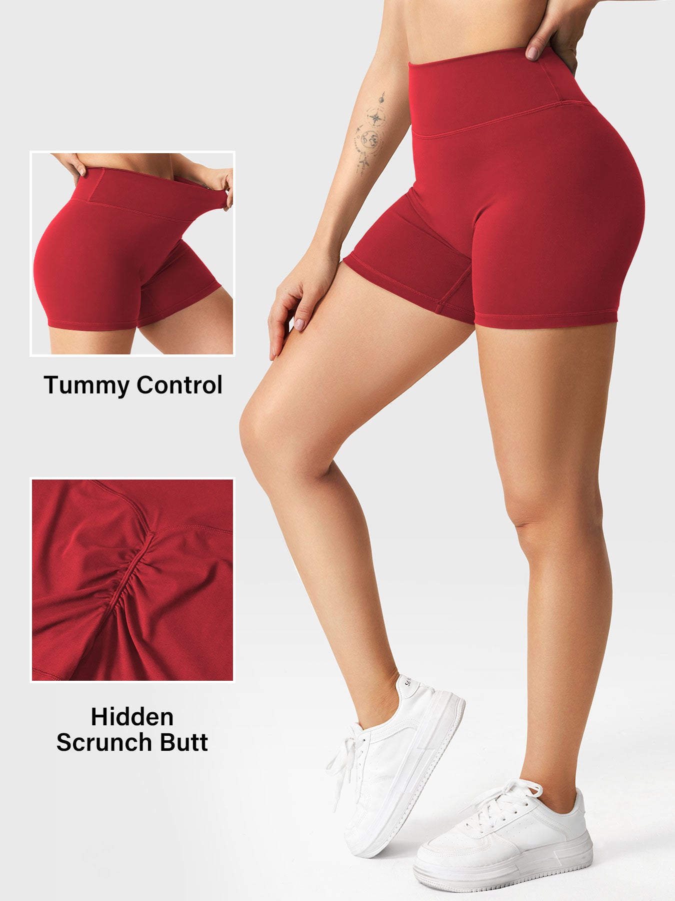 Yeoreo Craze 4.5" Scrunch Shorts