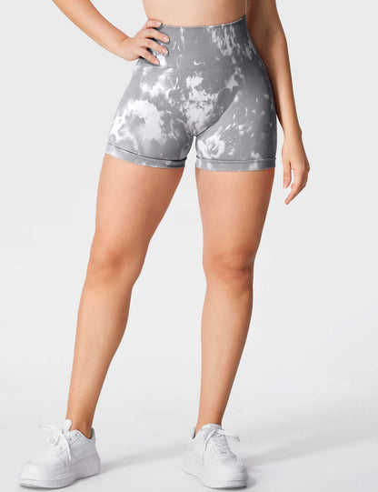 Leggings e shorts Jada senza cuciture stampati