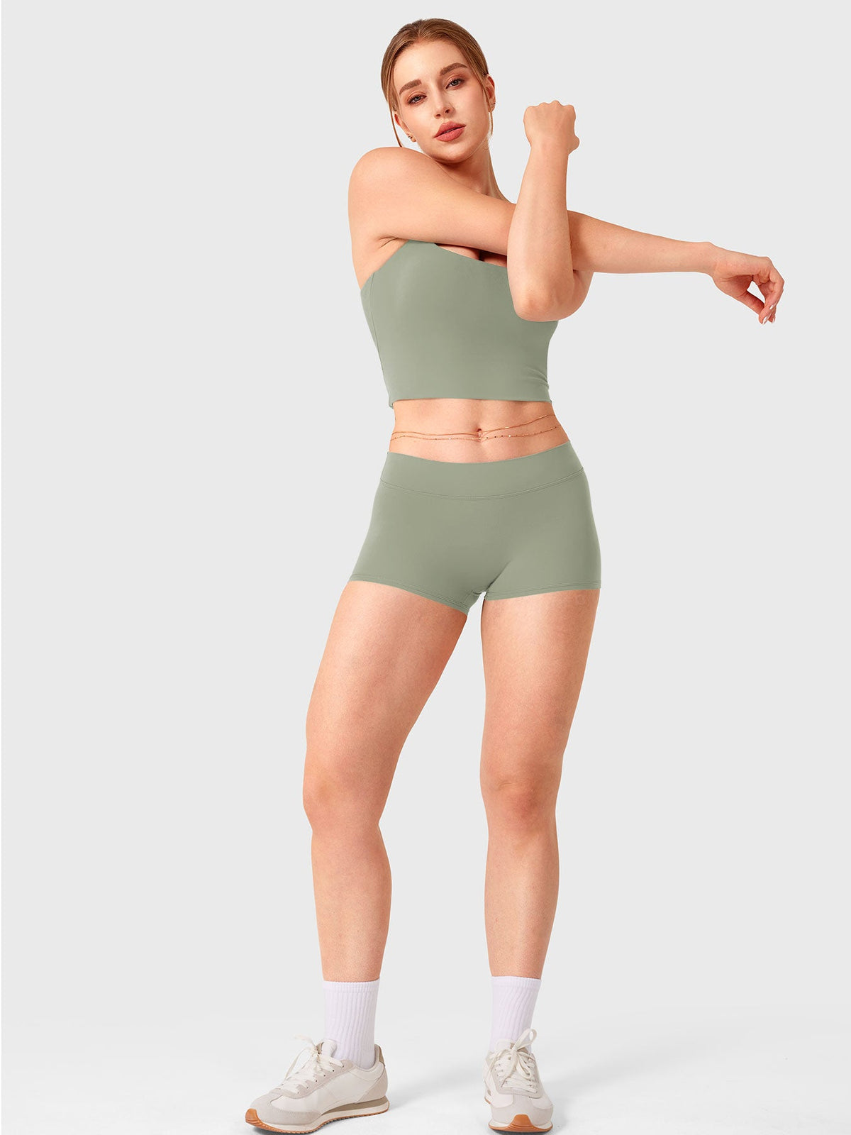 Shorts Zahida a vita bassa 2,5″