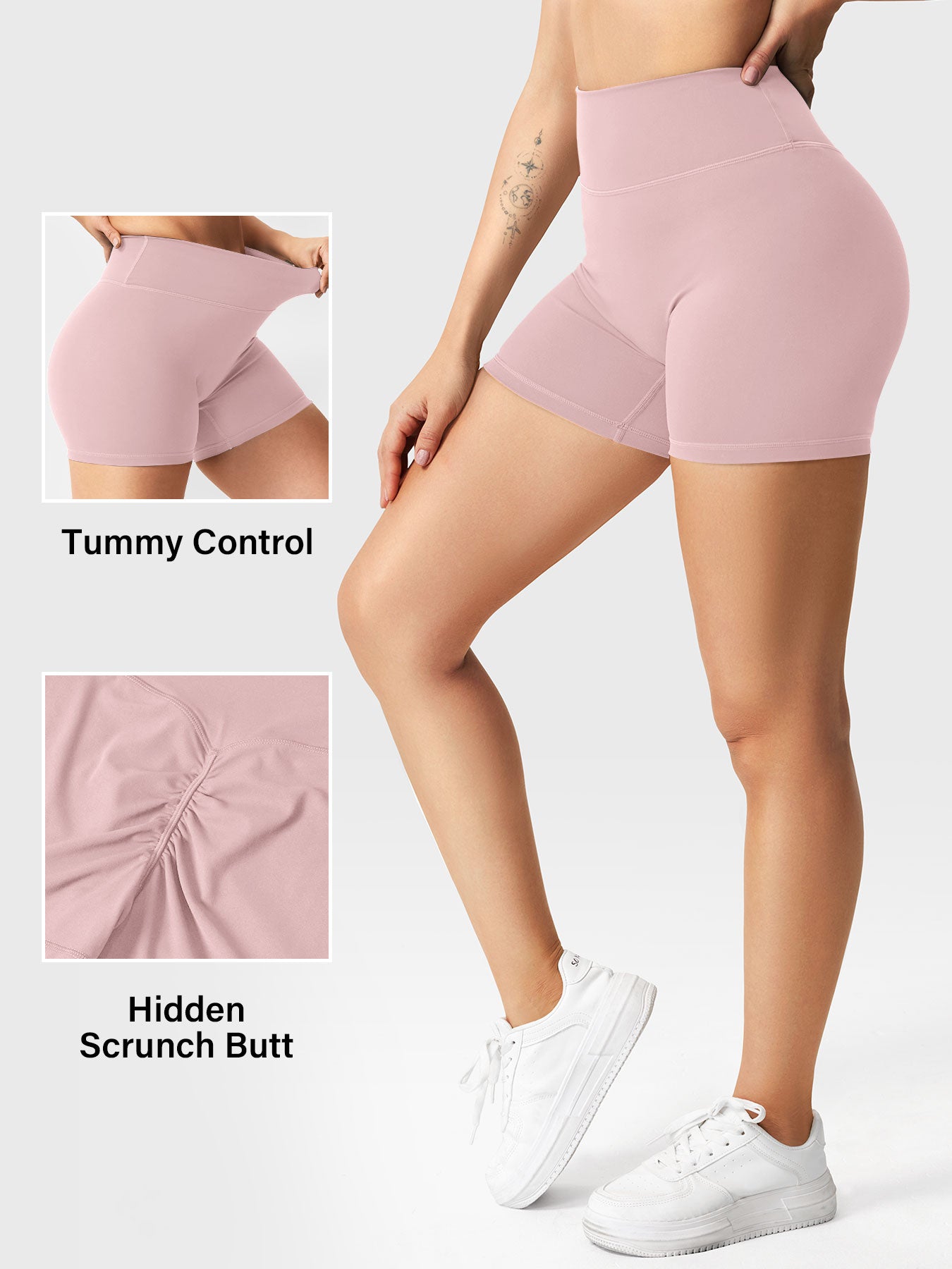 Yeoreo Craze 4.5" Scrunch Shorts
