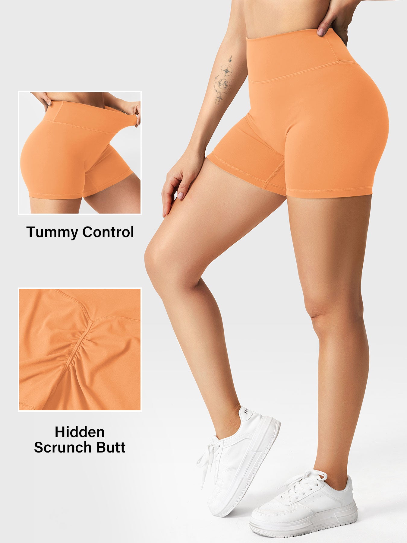 Yeoreo Craze 4.5" Scrunch Shorts