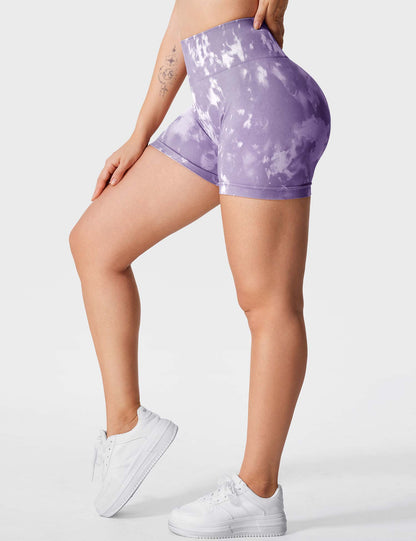 Leggings e shorts Jada senza cuciture stampati