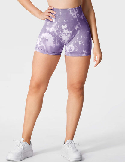 Leggings e shorts Jada senza cuciture stampati