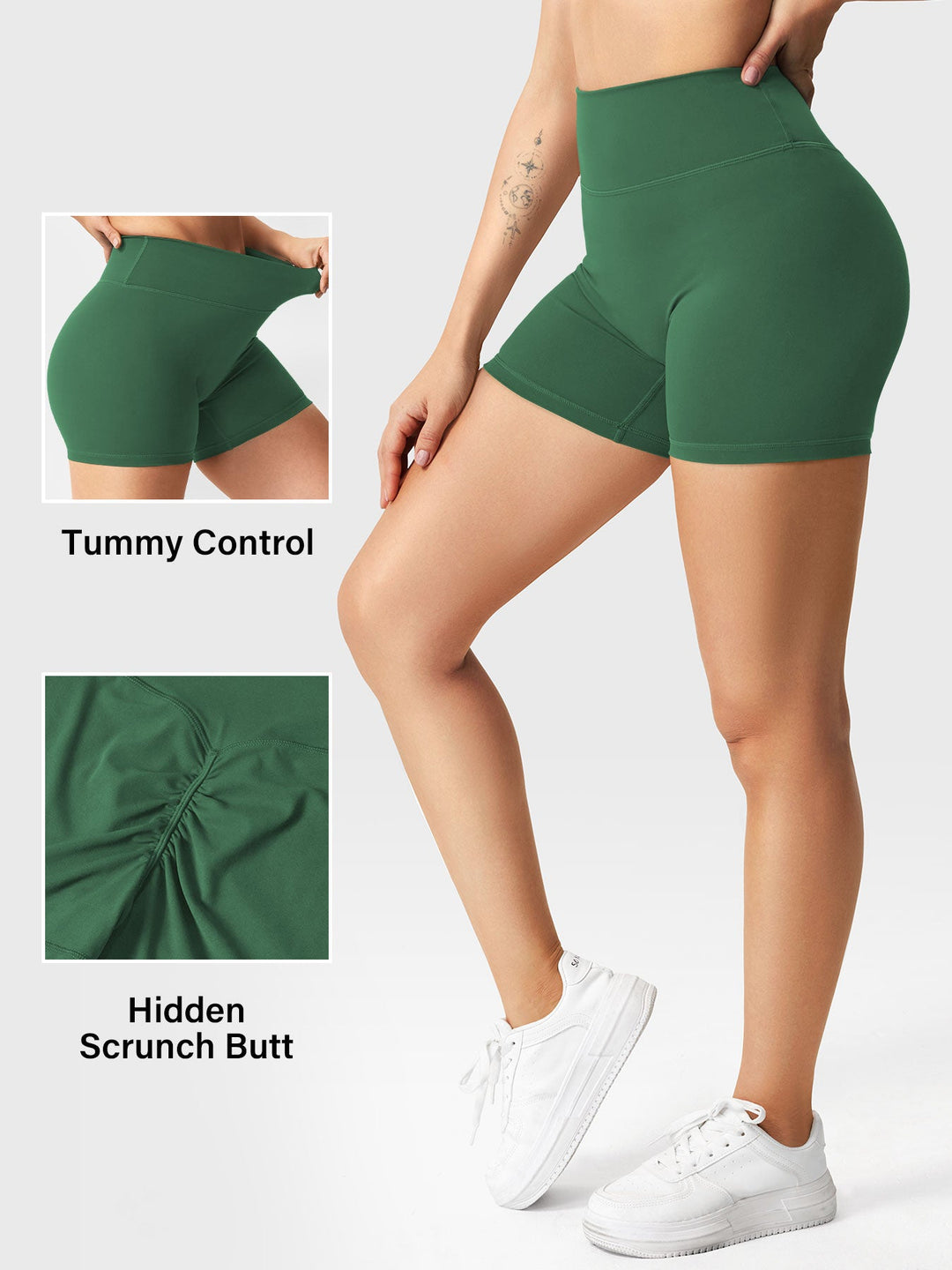 Yeoreo Craze 4.5" Scrunch Shorts