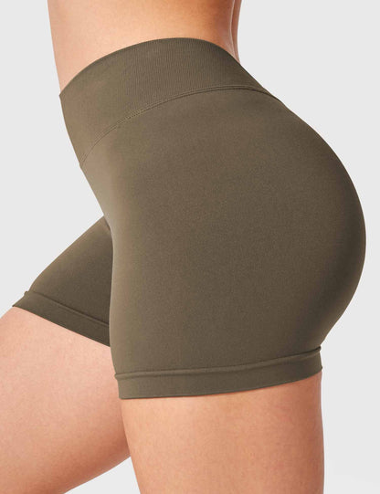 Shorts Liz senza cuciture con incrocio a V 3,6″