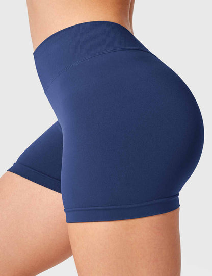 Shorts Liz senza cuciture con incrocio a V 3,6″