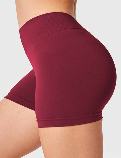 Shorts Liz senza cuciture con incrocio a V 3,6″