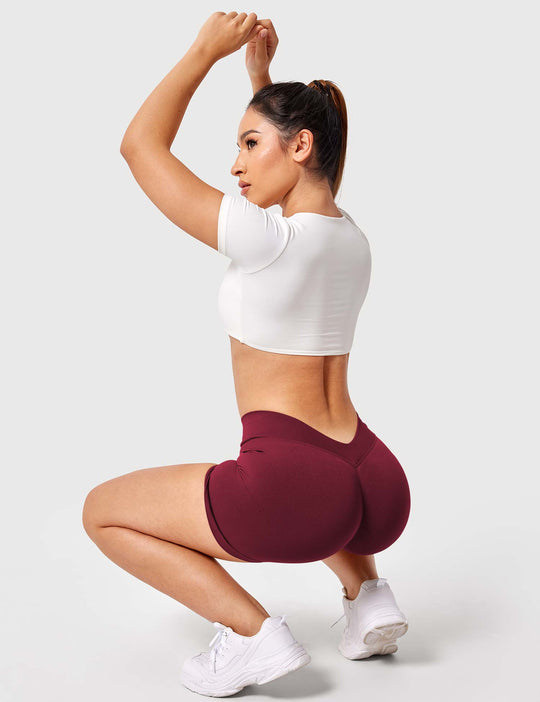 Yeoreo V Cross Liz Seamless Shorts 3.6"