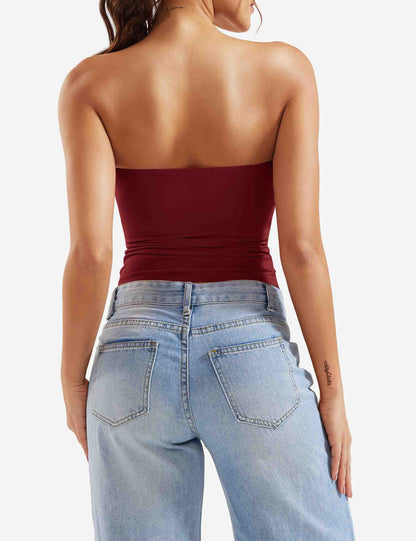 Top a fascia Sophie doppio strato