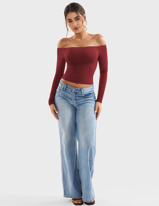 Yeoreo Luzlie Off Shoulder Top