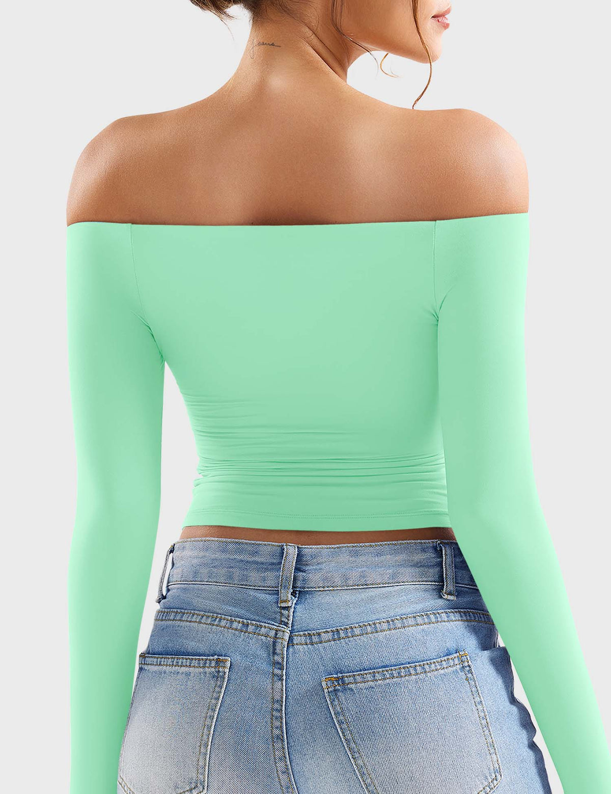Top Luzlie con spalle scoperte