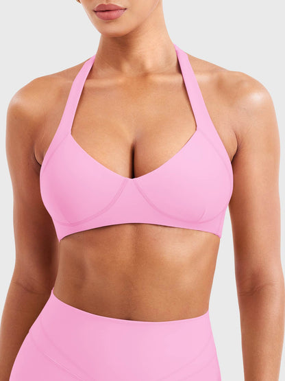Reggiseno sportivo Andrine halter sagomato