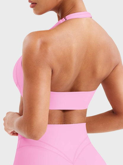 Reggiseno sportivo Andrine halter sagomato