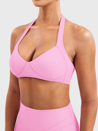 Reggiseno sportivo Andrine halter sagomato