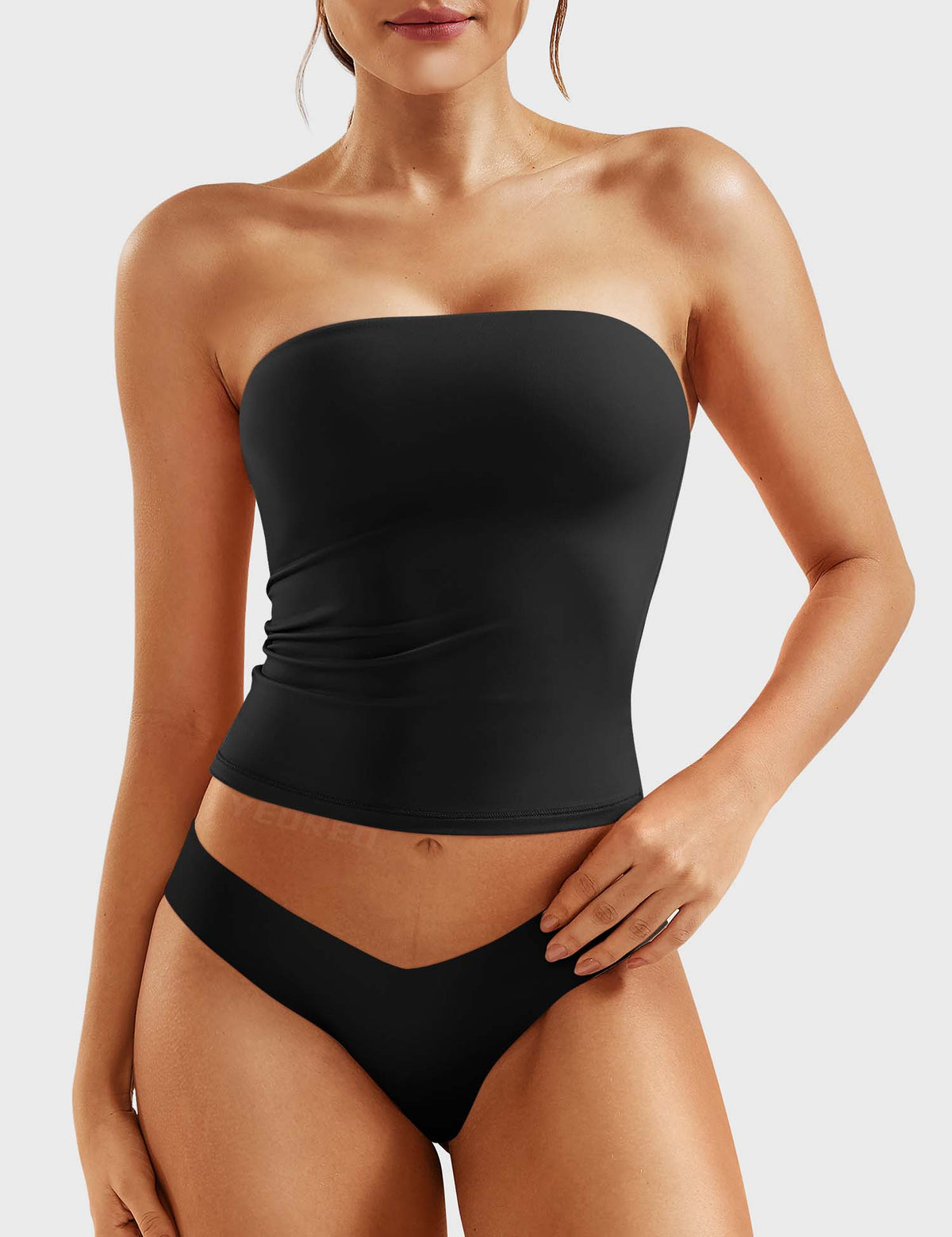 Top a fascia Sophie doppio strato