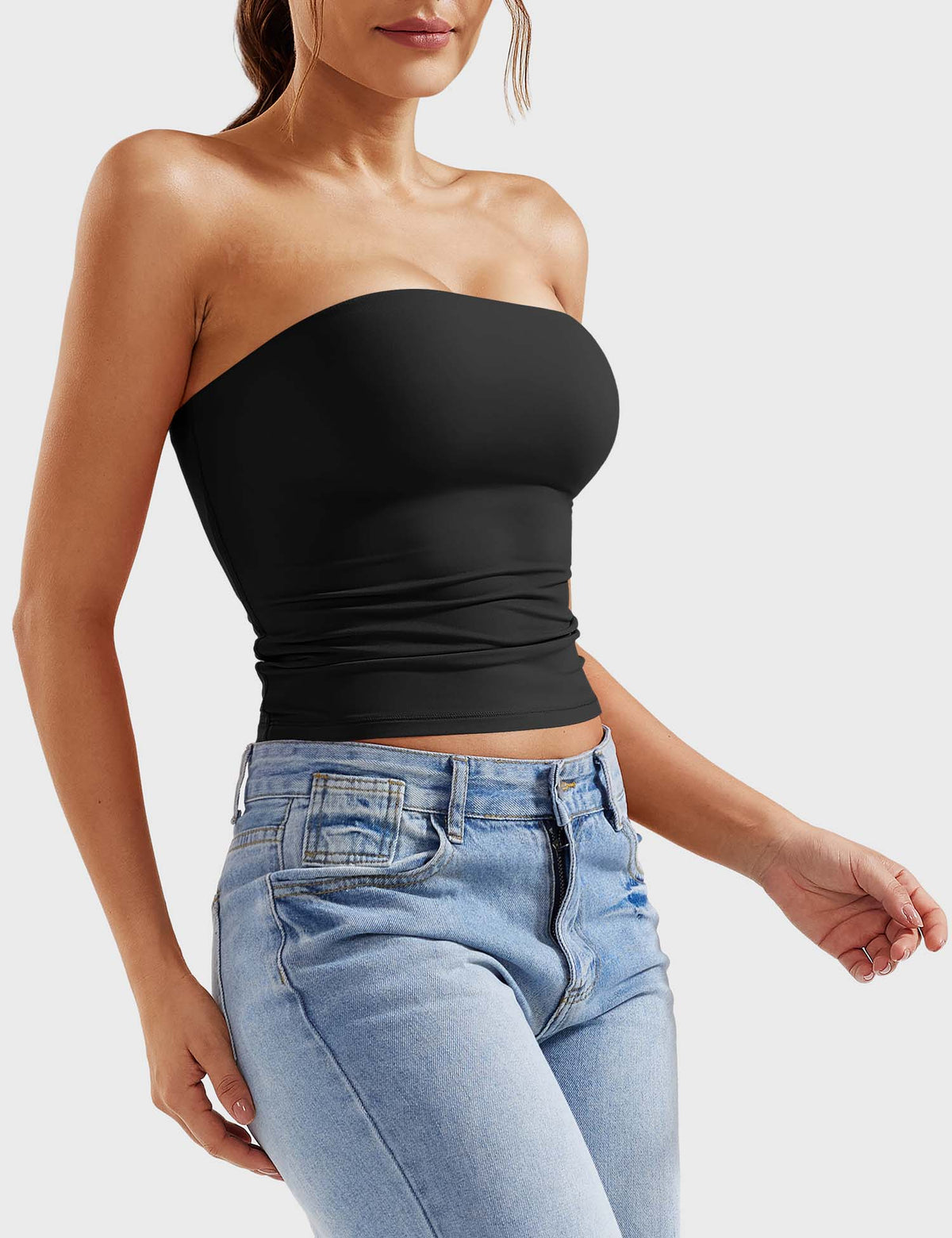 Top a fascia Sophie doppio strato