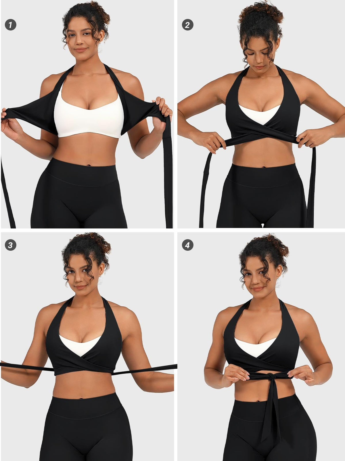 Reggiseno sportivo Dagnuy incrociato ballet