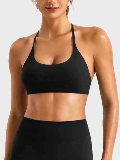 Reggiseno sportivo Sacni con schiena intrecciata