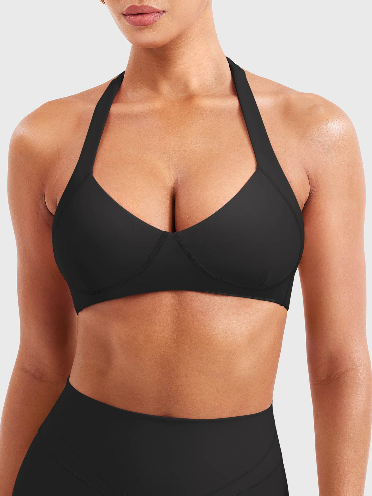 Reggiseno sportivo Andrine halter sagomato