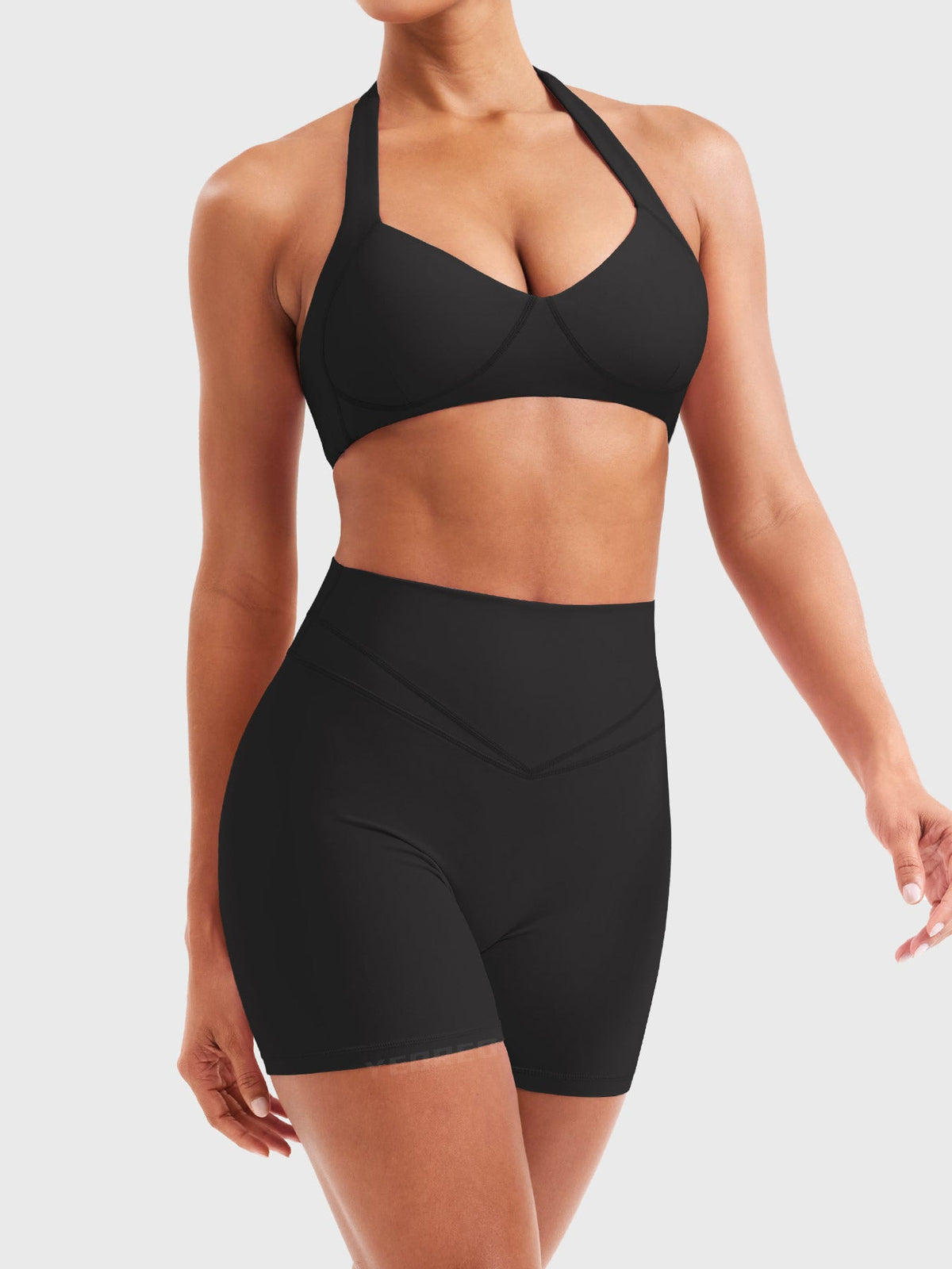 Reggiseno sportivo Andrine halter sagomato