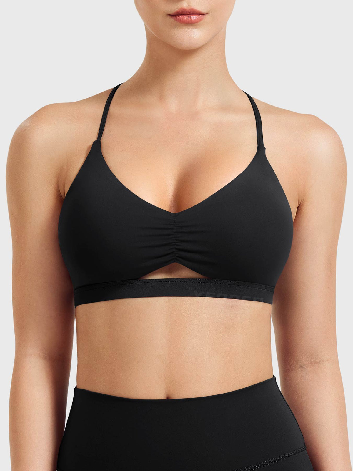 Reggiseno sportivo Chilene con schiena incrociata