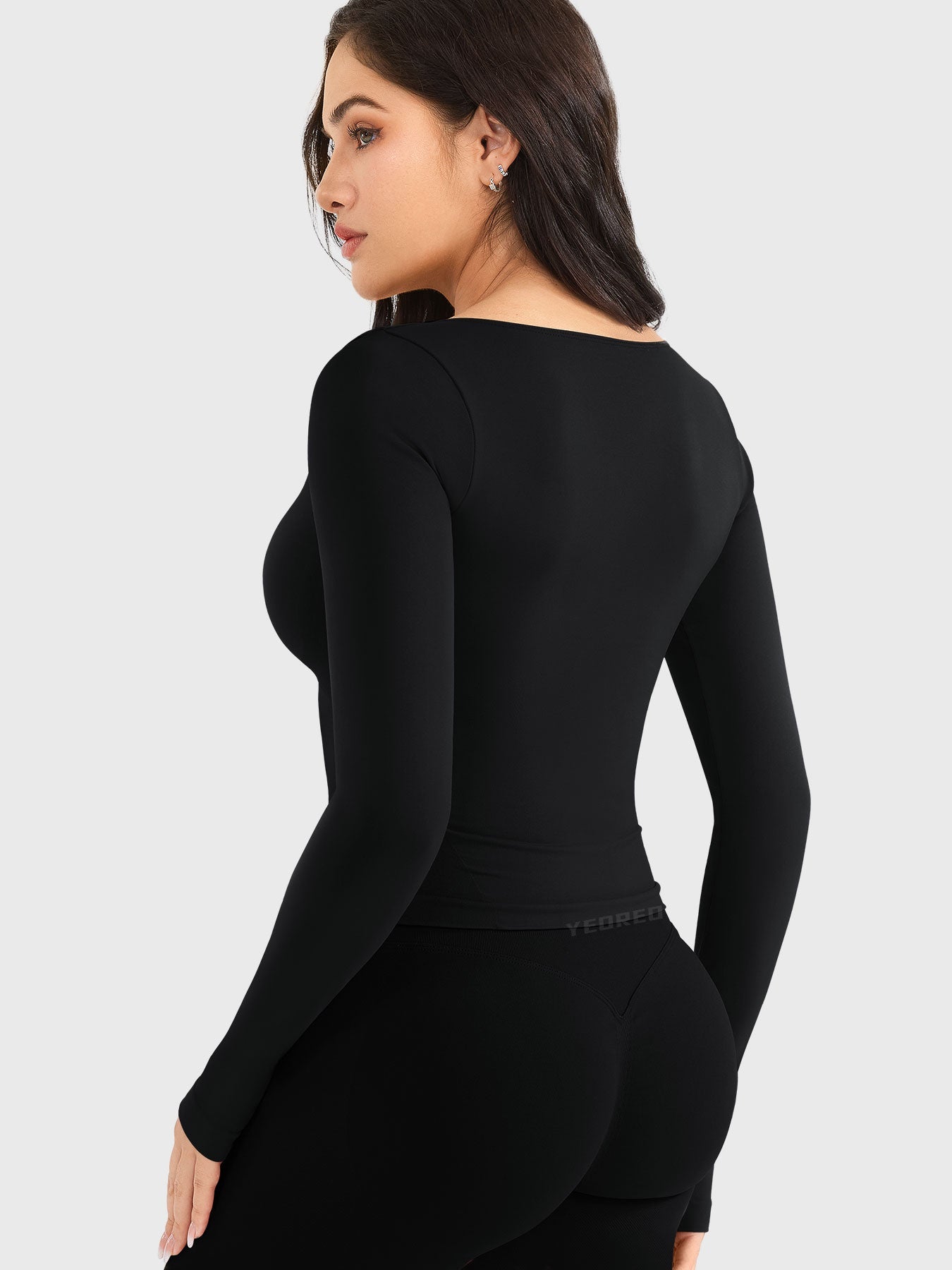 Yeoreo Agniee Seamless Long Sleeve Top