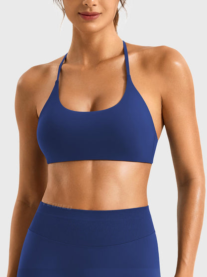 Reggiseno sportivo Sacni con schiena intrecciata